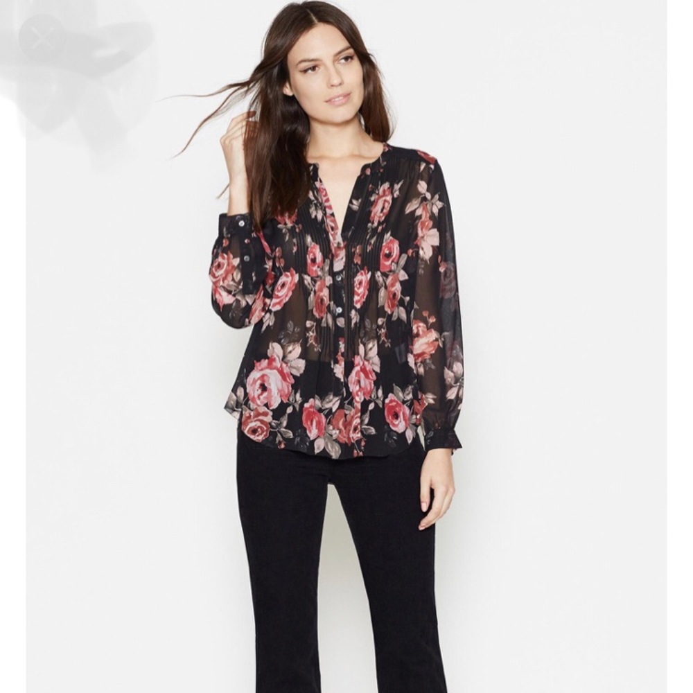 Joie Meadows Silk Blouse